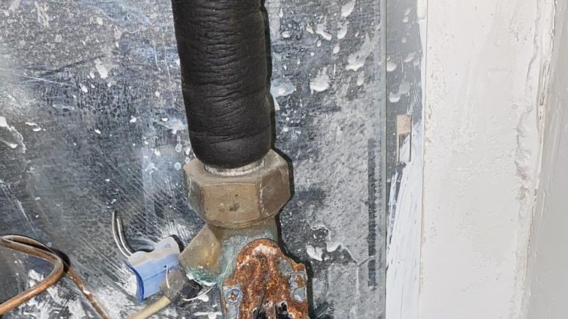 Kat istasyonu komple arızalı ve kirli sistem